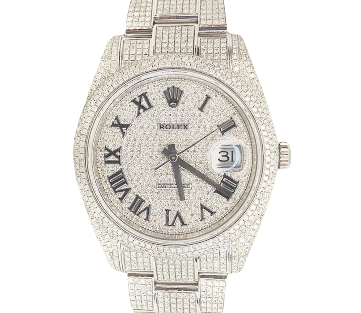 Rolex Datejust 41mm Natural Diamonds